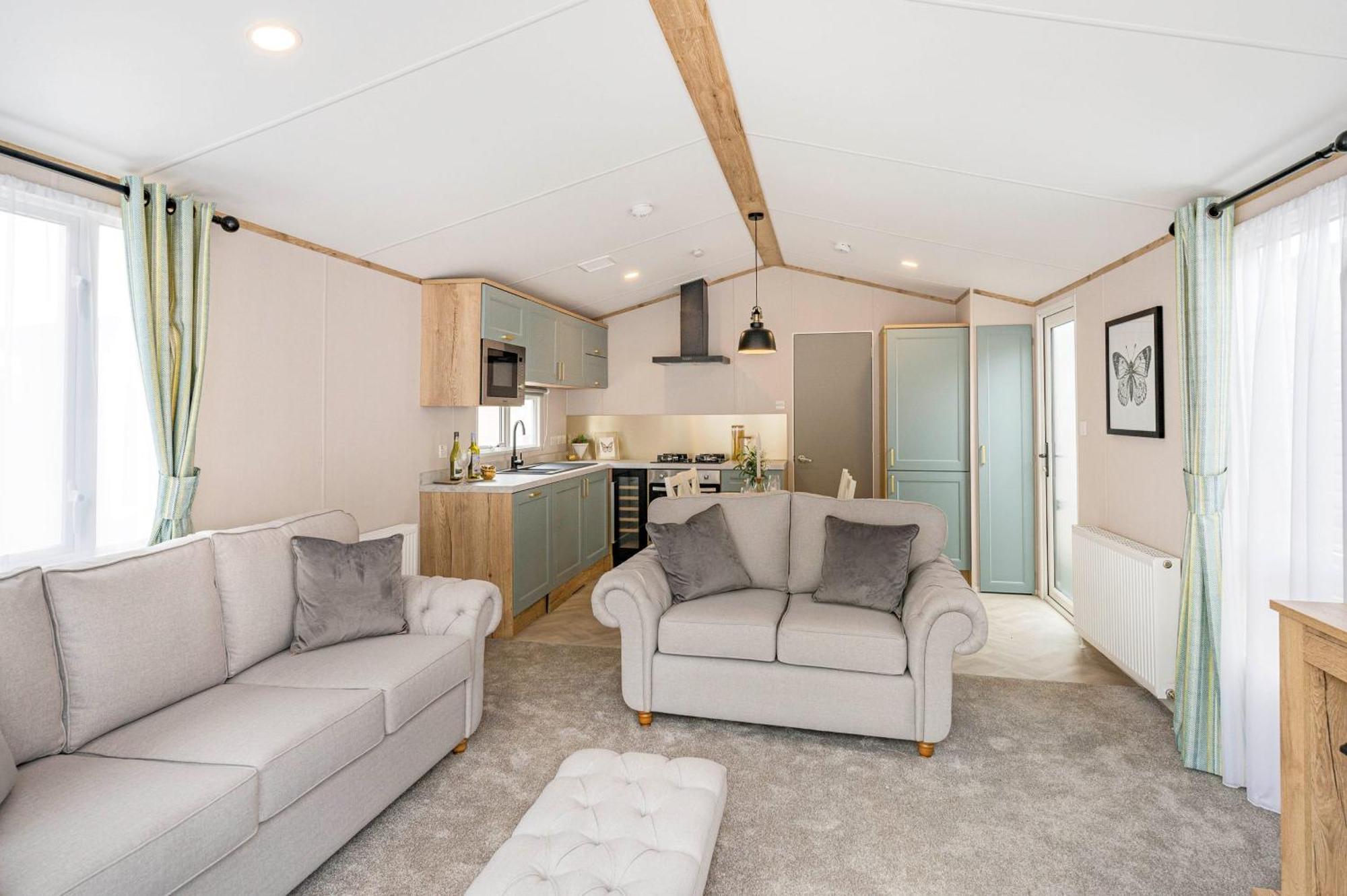 Emma'S Sea View 2-Bedroom Caravan At Durdle Door Near Wareham Dorset West Lulworth Exterior foto
